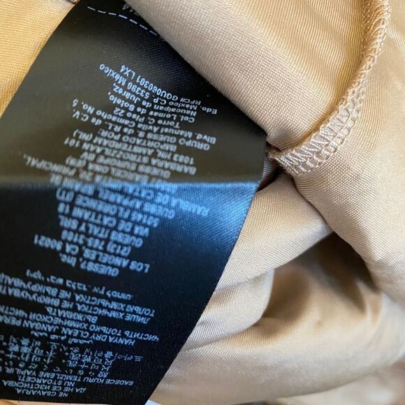 Women’s Guess sequined gold cocktail dress. Size 0 - Picture 5 of 9